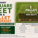 How Many Square Feet Are in a Pallet of Grass