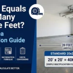 20×20 Equals How Many Square Feet