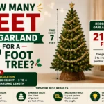 How Many Feet of Garland for a 7 Foot Tree
