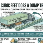 How Many Cubic Feet Does a Dump Truck Hold