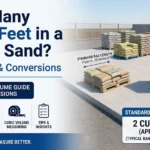 How Many Cubic Feet in a Bag of Sand
