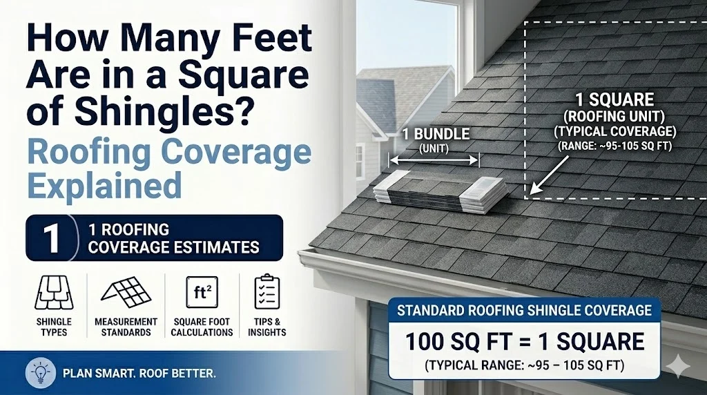 How Many Feet Are in a Square of Shingles