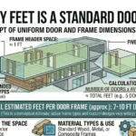 How Many Feet Is a Door Frame