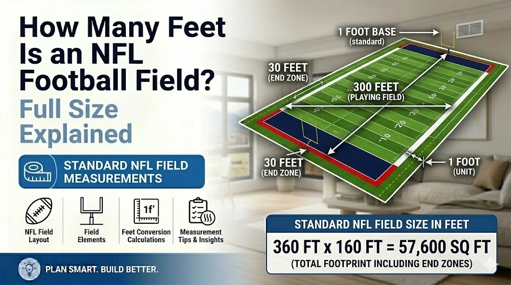 How Many Feet Is an NFL Football Field
