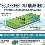 How Many Feet in a Quarter of an Acre