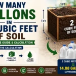 How Many Gallons in 2 Cubic Feet of Soil