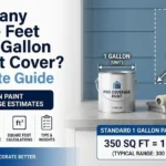 How Many Square Feet Does 1 Gallon of Paint Cover