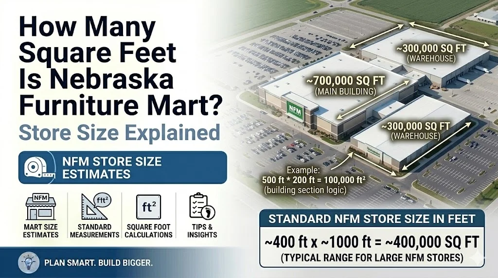 How Many Square Feet Is Nebraska Furniture Mart