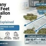 How Many Square Feet Is a 5 Gallon Bucket
