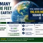 How Many Square Feet Is the Earth