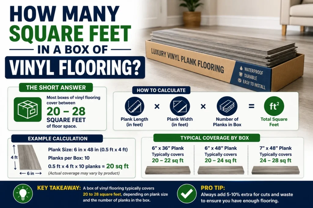 How Many Square Feet in a Box of Vinyl Flooring