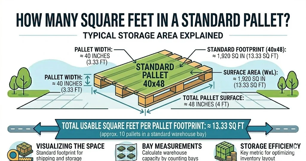 How Many Square Feet in a Pallet