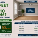How Many Sq Feet in a 10×10 Room? Exact Size Guide