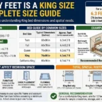 How Many Feet Is a King Size Bed