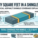 How Many Square Feet in a Shingle Bundle