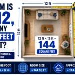 12x12 How Many Square Feet Is That