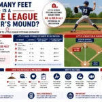 How Many Feet Is a Little League Pitcher’s Mound