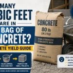 How Many Cubic Feet Are in One Bag of Concrete