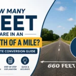 How Many Feet Are in an Eighth of a Mile