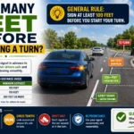 How Many Feet Before Signaling a Turn