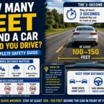 How Many Feet Behind a Car Should You Drive