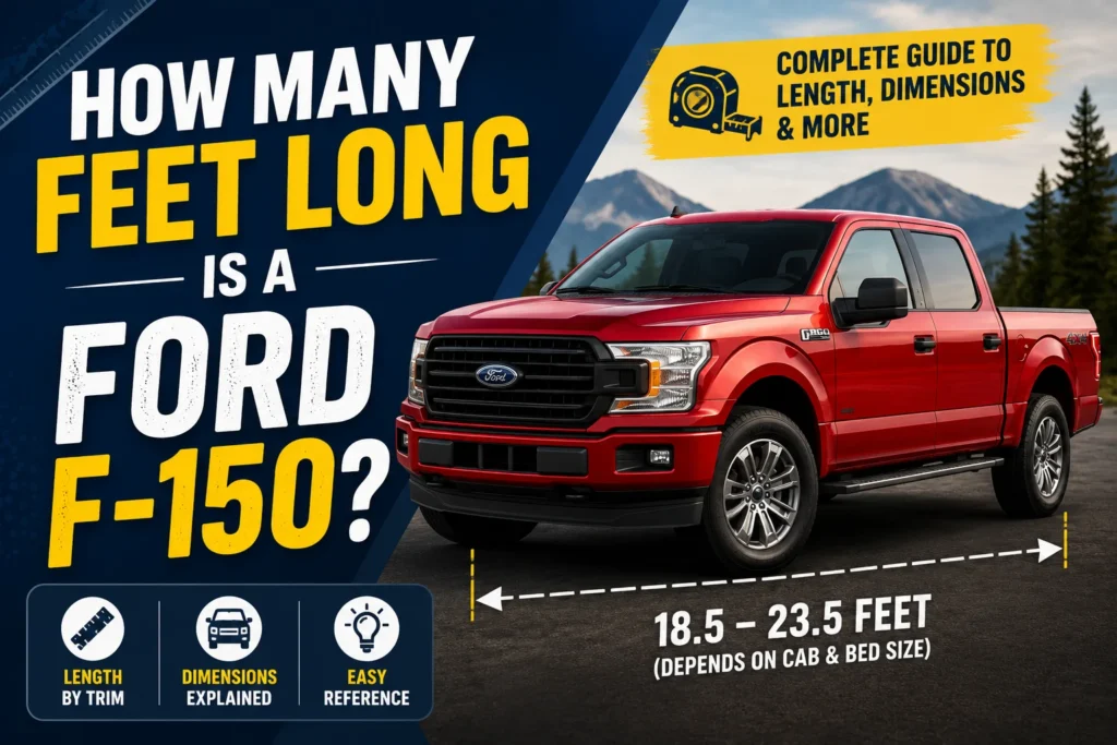 How Many Feet Long Is a Ford F-150