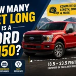 How Many Feet Long Is a Ford F-150
