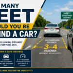 How Many Feet Should You Be Behind a Car