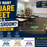 How Many Square Feet Is a Classroom