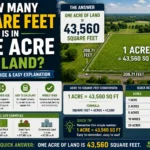 How Many Square Feet Is in One Acre of Land