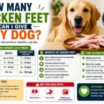 how many chicken feet can i give my dog