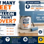 how many feet does 1 gallon of paint cover