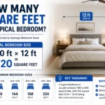 How Many Square Feet Is a Typical Bedroom