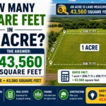 how many square feet in an.acre
