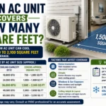 3 Ton AC Unit Covers How Many Square Feet
