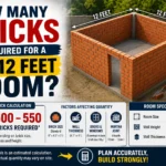 How Many Bricks Are Required for a 12×12 Feet Room