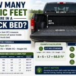 How Many Cubic Feet Are in a Truck Bed
