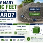 How Many Cubic Feet Equal 1 Yard