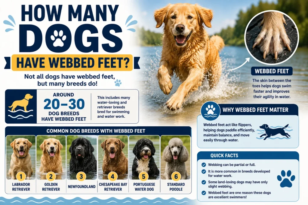 How Many Dogs Have Webbed Feet