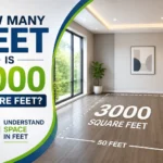 How Many Feet Is 3000 Square Feet