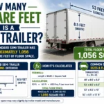 How Many Square Feet Is a Semi Trailer