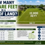 How Many Square Feet in a Lot of Land