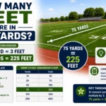 how many feet are in 75 yards